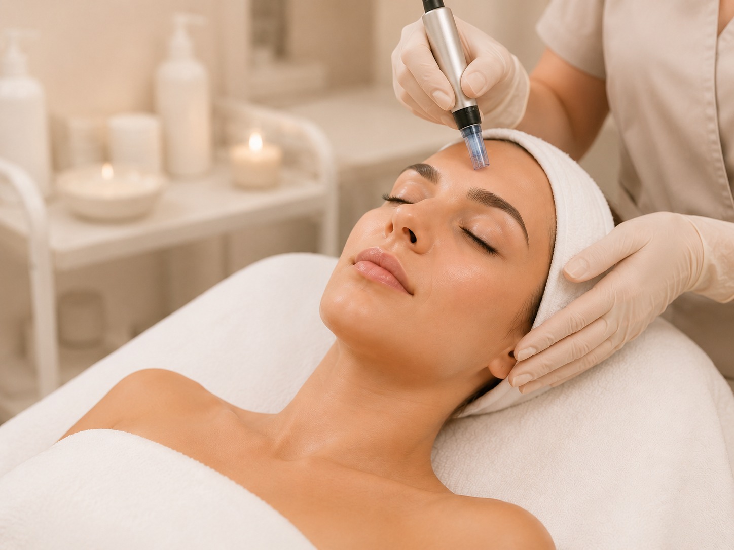Professionelle Microneedling Behandlung in Grieskirchen